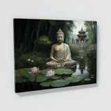Buddha Art Peaceful 6 Wall Art