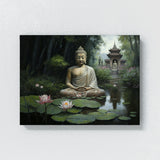 Buddha Art Peaceful 6 Wall Art