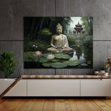 Buddha Art Peaceful 6 Wall Art