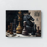 Chess Piece Create Complex King 8 Wall Art