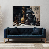 Chess Piece Create Complex King 8 Wall Art
