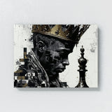 Chess Piece Create Complex King 9 Wall Art