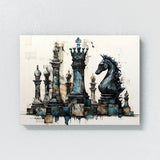 Chess Piece Create Complex Rook 30 Wall Art