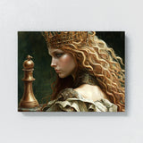 Chess Piece Queen Detail 11 Wall Art