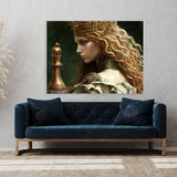 Chess Piece Queen Detail 11 Wall Art