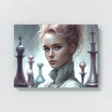 Chess Piece Soft Brushstrokes 13 Wall Art