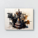 Chess Piece Unique Textured Rook 25 Wall Art