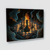 Chess Surrealist Surrealistic 8 Wall Art