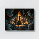Chess Surrealist Surrealistic 8 Wall Art