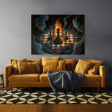 Chess Surrealist Surrealistic 8 Wall Art