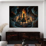 Chess Surrealist Surrealistic 8 Wall Art