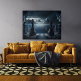 Chess Epic Match 7 Wall Art