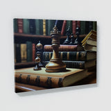 Chess Library 1 Wall Art