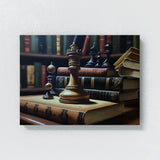 Chess Library 1 Wall Art