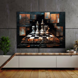 Chess Photography Manipulated 9 Wall Art