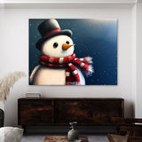 Christmas Snowman Santa 2 Wall Art