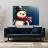 Christmas Snowman Santa 2 Wall Art