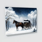 Christmas Winter Scene 6 Wall Art