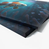Clownfish Abstract Scene 11 Wall Art
