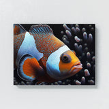 Clownfish Of Texture 3 Wall Art