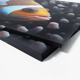Clownfish Of Texture 3 Wall Art