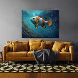 Clownfish Scene 10 Wall Art