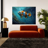 Clownfish Scene 10 Wall Art