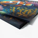Clownfish Vibrant Coral Reef 2 Wall Art