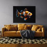 Clownfish Vibrant Orange 8 Wall Art