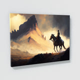Cowboy Atmospheric Landscape 25 Wall Art
