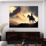 Cowboy Atmospheric Landscape 25 Wall Art