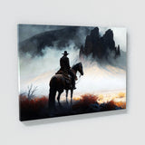 Cowboy Atmospheric Landscape 30 Wall Art