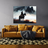 Cowboy Atmospheric Landscape 30 Wall Art