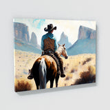 Cowboy Cattle Valley 44 Wall Art