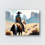 Cowboy Cattle Valley 44 Wall Art