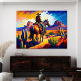 Cowboy Desert 3 Wall Art