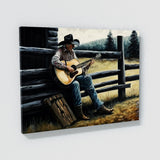 Cowboy Guitar 38 Wall Art