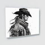 Cowboy Hat Scarf 8 Wall Art