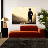 Cowboy Landscape Quotes 46 Wall Art