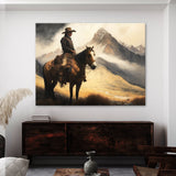 Cowboy Realistic 16 Wall Art