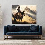 Cowboy Realistic 16 Wall Art