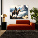 Cowboy Realistic 18 Wall Art