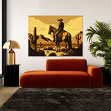 Cowboy Screen Desert 11 Wall Art