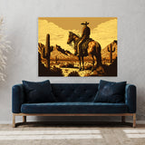 Cowboy Screen Desert 11 Wall Art