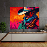 Cowboy Vibrant Pop 21 Wall Art