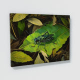 Cricket Realistic Nature Scene 3 Wall Art