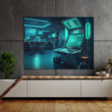 Cyberpunk Gambling Technology 9 Wall Art