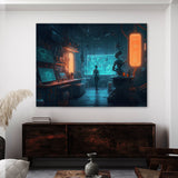 Cyberpunk High Tech Laboratory 5 Wall Art