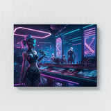 Cyberpunk Nightclub Experience 18 Wall Art