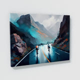 Cycling Cyclists Adventure 10 Wall Art